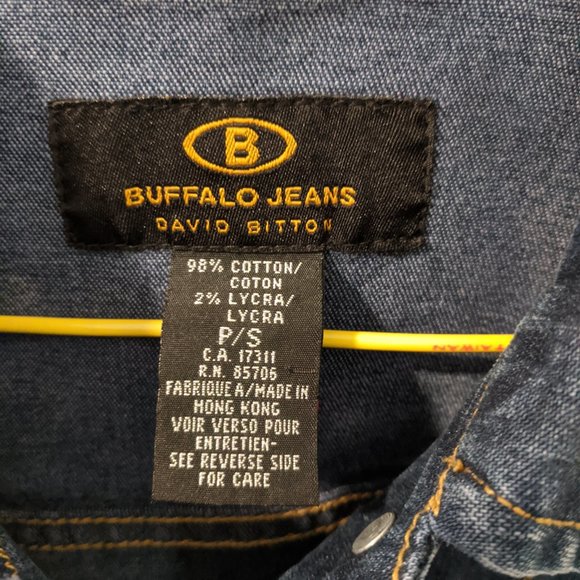 Buffalo 90s Shrunken Denim Jacket - Picture 12 of 12